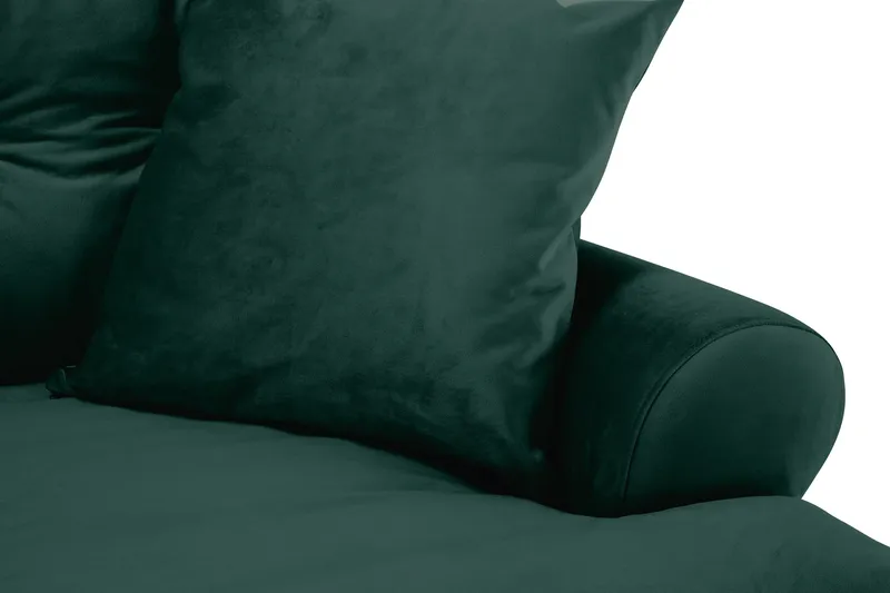 Andrew 3-sits Sammetssoffa - Grön - Möbler - Soffa - Howardsoffa