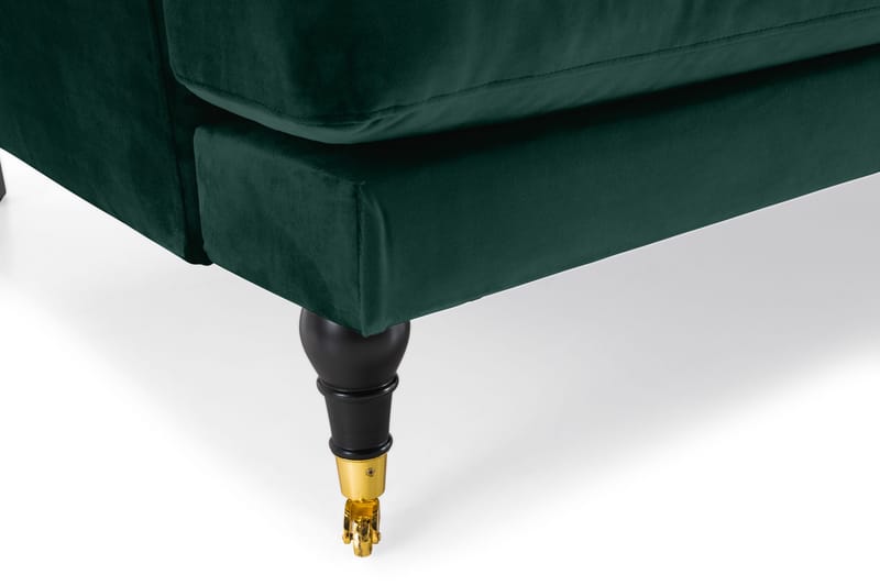 Andrew 3-sits Sammetssoffa - Grön - Möbler - Soffa - Howardsoffa