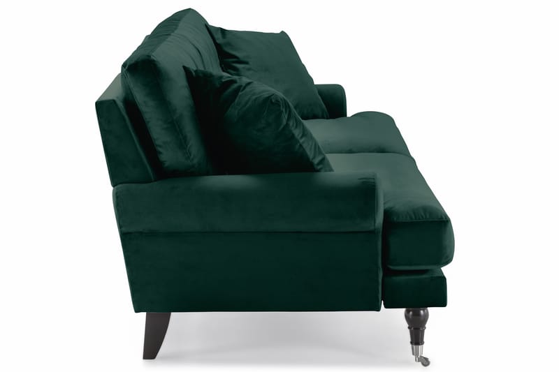 Andrew 3-sits Sammetssoffa - Grön - Möbler - Soffa - Howardsoffa