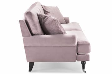 Andrew 3-sits Sammetssoffa - Lila - Möbler - Soffa - Sammetssoffa