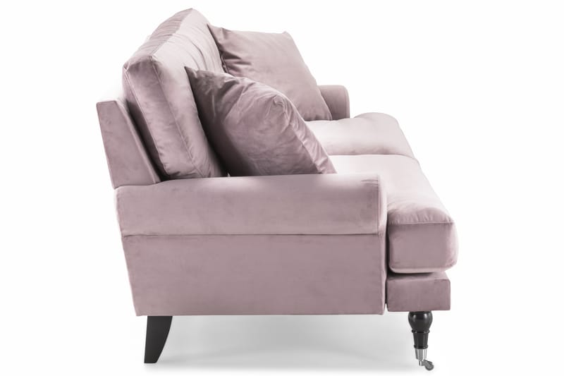 Andrew 3-sits Sammetssoffa - Lila - Möbler - Soffa - Sammetssoffa