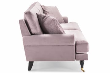 Andrew 3-sits Sammetssoffa - Lila - Möbler - Soffa - Howardsoffa