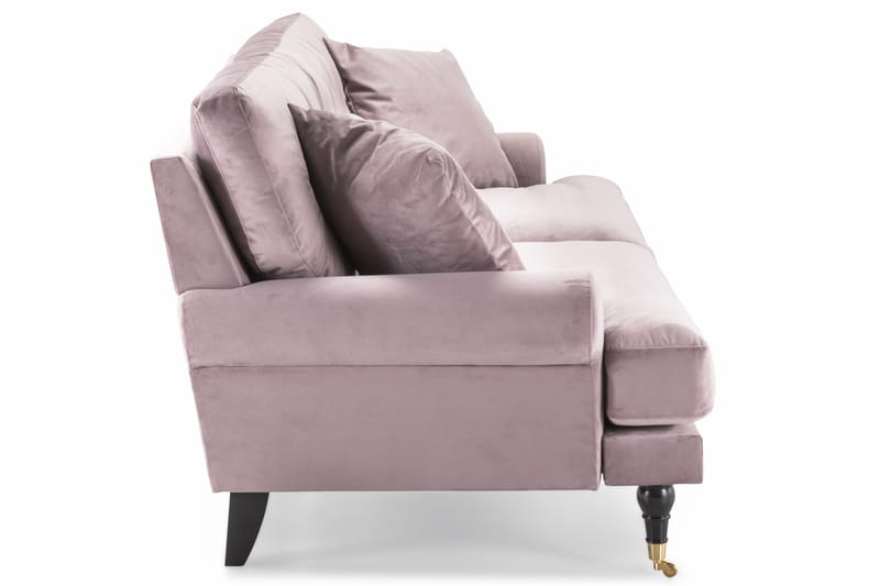 Andrew 3-sits Sammetssoffa - Lila - Möbler - Soffa - Howardsoffa