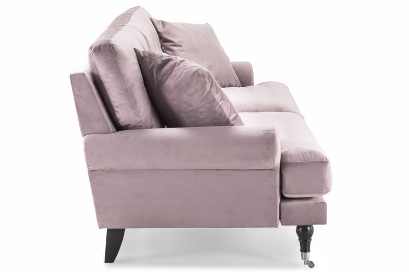 Andrew 3-sits Sammetssoffa - Lila - Möbler - Soffa - Howardsoffa
