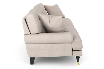 Andrew 3-sits Tygsoffa - Beige - Möbler - Soffa - Howardsoffa