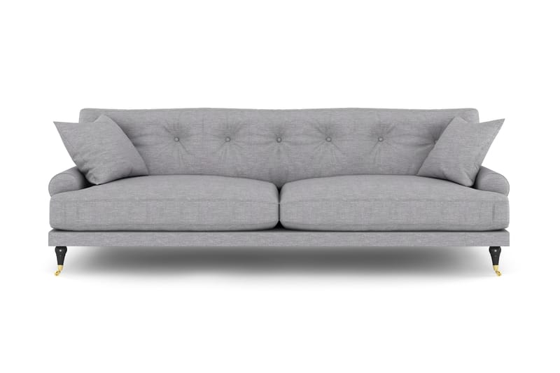 Andrew 3-sits Tygsoffa - Grå - Möbler - Soffa - Howardsoffa