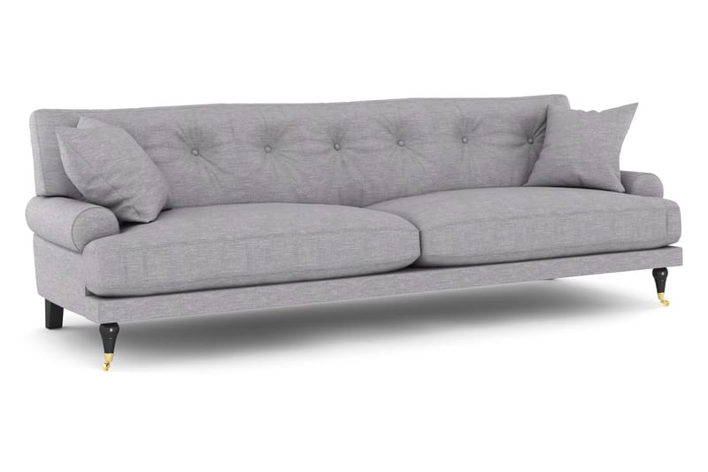 Andrew 3-sits Tygsoffa - Grå - Möbler - Soffa - Howardsoffa