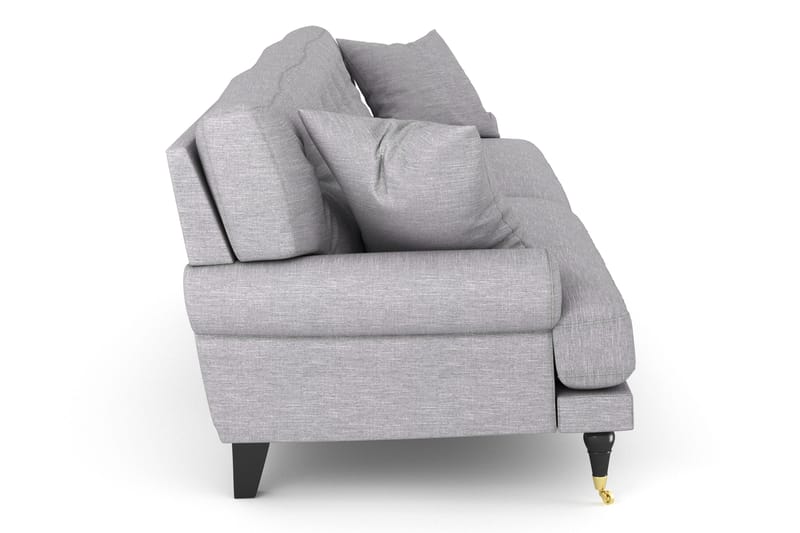 Andrew 3-sits Tygsoffa - Grå - Möbler - Soffa - Howardsoffa