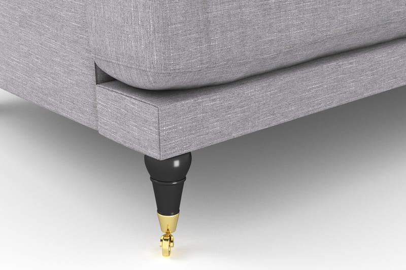 Andrew 3-sits Tygsoffa - Grå - Möbler - Soffa - Howardsoffa