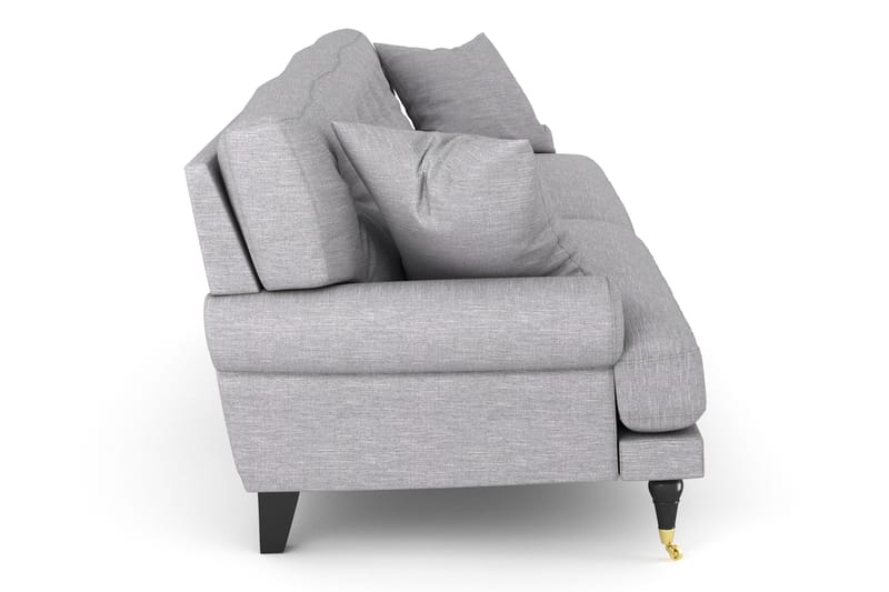 Andrew 3-sits Tygsoffa - Grå - Möbler - Soffa - Howardsoffa