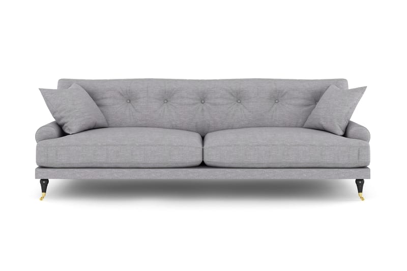 Andrew 3-sits Tygsoffa - Grå - Möbler - Soffa - Howardsoffa