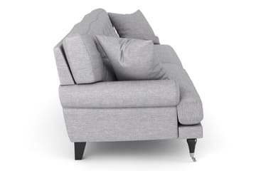 Andrew 3-sits Tygsoffa - Grå - Möbler - Soffa - Howardsoffa