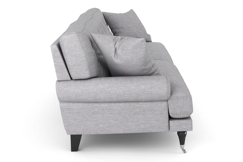 Andrew 3-sits Tygsoffa - Grå - Möbler - Soffa - Howardsoffa