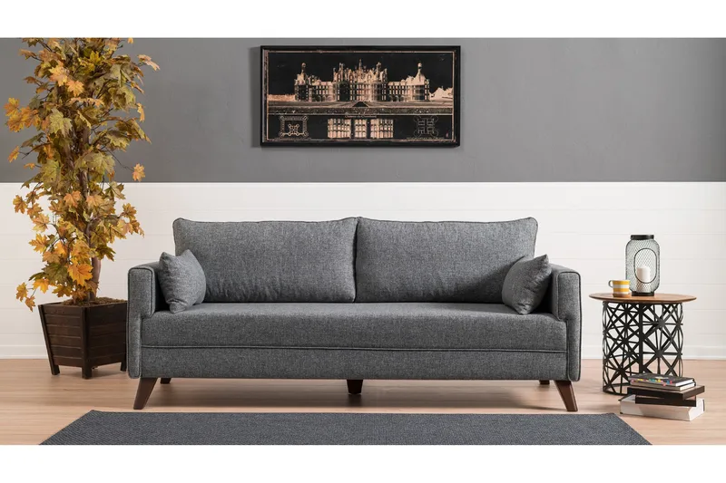 Antigua Soffa 3-sits - Grå - Möbler - Soffa - 3 sits soffa