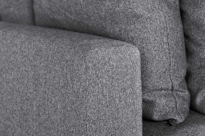 3-sits Soffa Armunia - Grå/Svart - 3 sits soffa