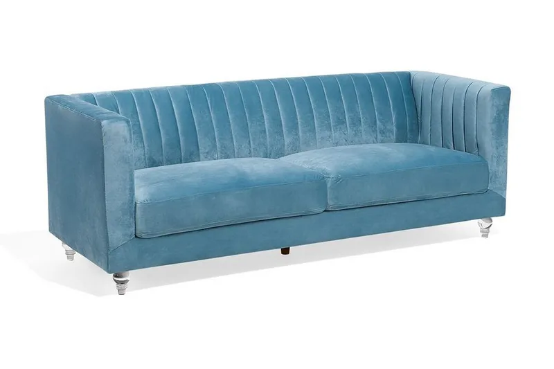 Arvika Soffa 2-4 Sits - Blå - Möbler - Soffa - 3 sits soffa
