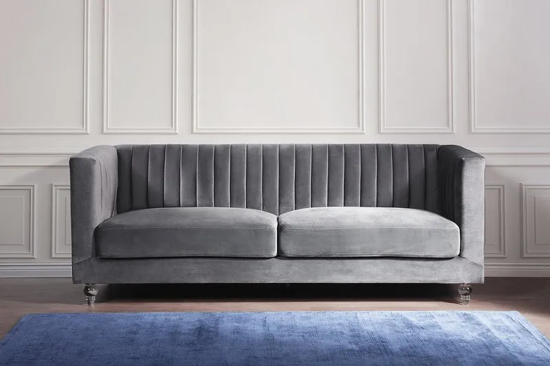 Arvika Soffa 2-4 Sits - Grå - Möbler - Soffa - 3 sits soffa