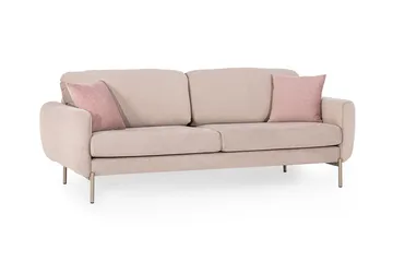 Awaru Soffa 3-sits - Rosa - Möbler - Soffa - 3 sits soffa