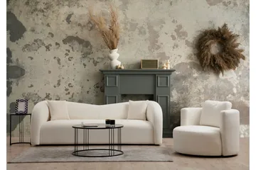 Azoula Soffa 3-sits - Beige - Möbler - Soffa - 3 sits soffa