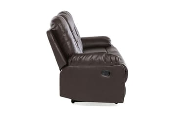 Bergen Soffa 3 Sits - Brun - Möbler - Soffa - Biosoffa & reclinersoffa - 3 sits biosoffa & reclinersoffa