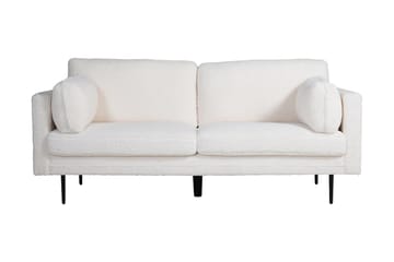 Boom 3-sits soffa, teddymaterial - Vit - Möbler - Soffa - 3 sits soffa