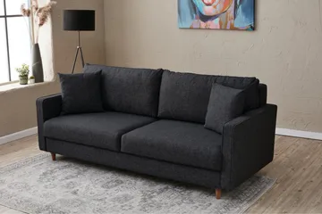 Braneles Soffa 3-sits - Antracit - Möbler - Soffa - 3 sits soffa