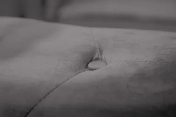 Chesterfield Lyx 3 sits Sammetssoffa - Djup soffa - Mörkgrå / Grå - Möbler - Soffa - 3 sits soffa