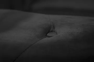 Chesterfield Lyx 3-sits Sammetssoffa - Djup soffa - Svart - Möbler - Soffa - 3 sits soffa