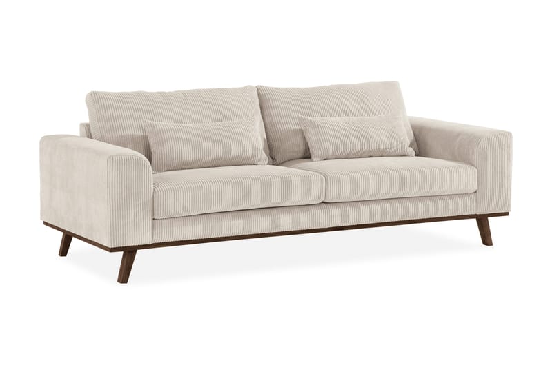 Copenhagen 3-sits Manchestersoffa - Beige - Möbler - Soffa - 3 sits soffa