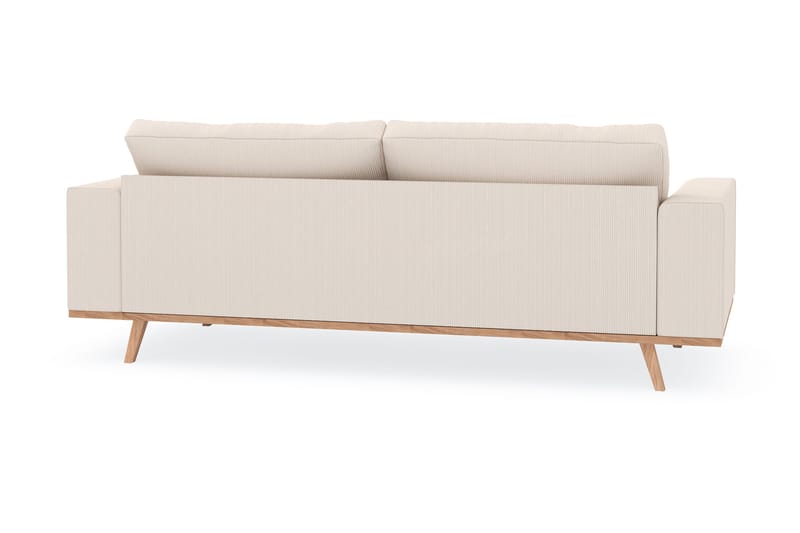 Copenhagen 3-sits Manchestersoffa - Beige - Möbler - Soffa - 3 sits soffa