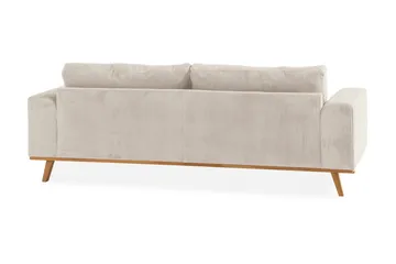 Copenhagen 3-sits Manchestersoffa - Beige - Möbler - Soffa - 3 sits soffa