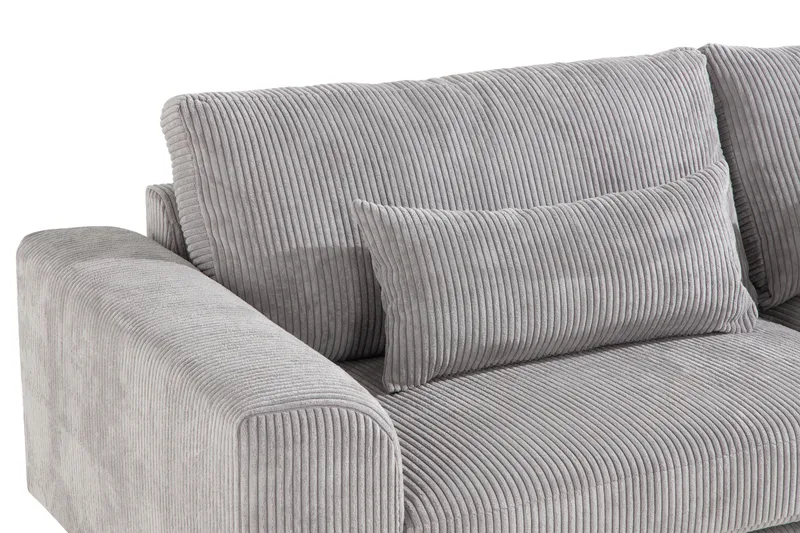 Copenhagen 3-sits Manchestersoffa - Ljusgrå - Möbler - Soffa - 3 sits soffa