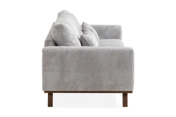 Copenhagen 3-sits Manchestersoffa - Ljusgrå - Möbler - Soffa - 3 sits soffa