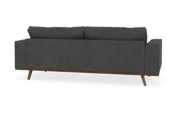 Copenhagen 3-sits Manchestersoffa - Mörkgrå - Möbler - Soffa - 3 sits soffa