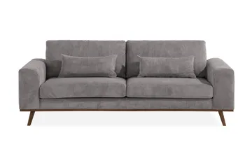 Copenhagen 3-sits Manchestersoffa - Mörkgrå - Möbler - Soffa - 3 sits soffa
