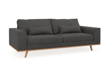 Copenhagen 3-sits Manchestersoffa - Mörkgrå - Möbler - Soffa - 3 sits soffa