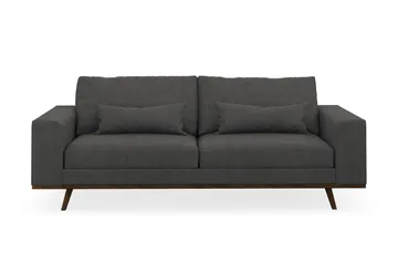 Copenhagen 3-sits Manchestersoffa - Mörkgrå - Möbler - Soffa - 3 sits soffa