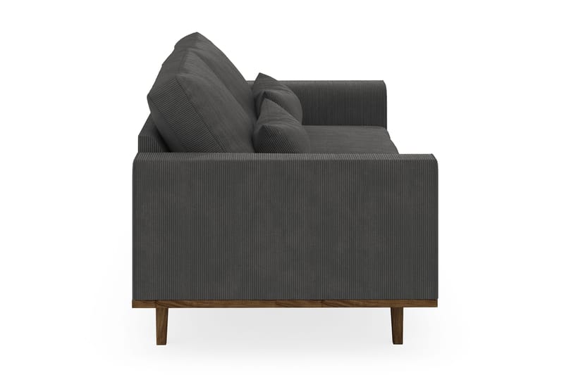 Copenhagen 3-sits Manchestersoffa - Mörkgrå - Möbler - Soffa - 3 sits soffa