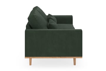 Copenhagen 3-sits Manchestersoffa - Mörkgrön - Möbler - Soffa - 3 sits soffa