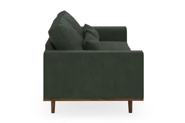 Copenhagen 3-sits Manchestersoffa - Mörkgrön - Möbler - Soffa - 3 sits soffa