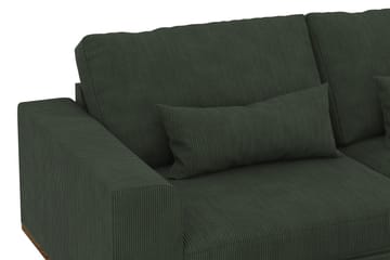 Copenhagen 3-sits Manchestersoffa - Mörkgrön - Möbler - Soffa - 3 sits soffa