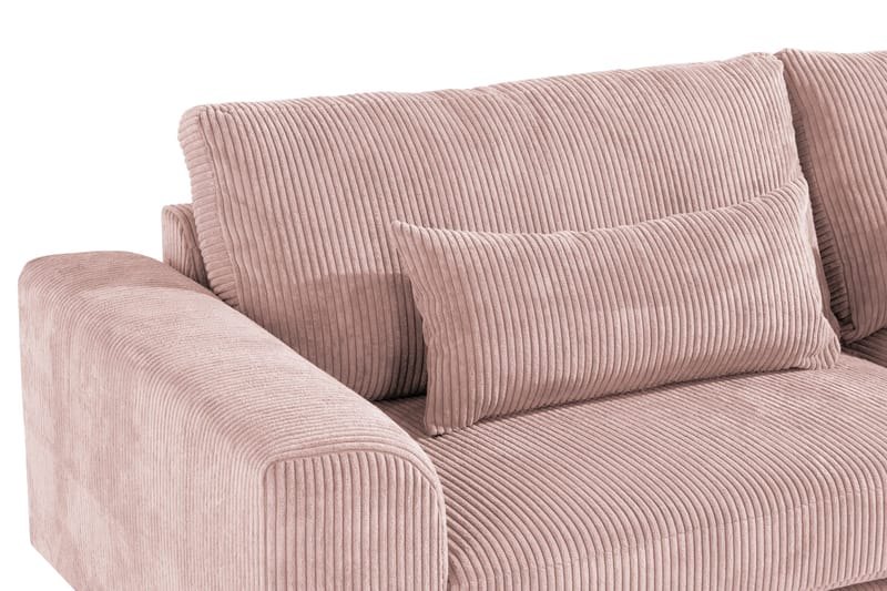 Copenhagen 3-sits Manchestersoffa - Rosa - Möbler - Soffa - 3 sits soffa