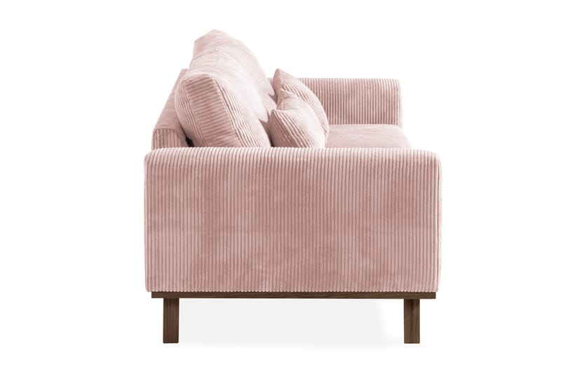 Copenhagen 3-sits Manchestersoffa - Rosa - Möbler - Soffa - 3 sits soffa