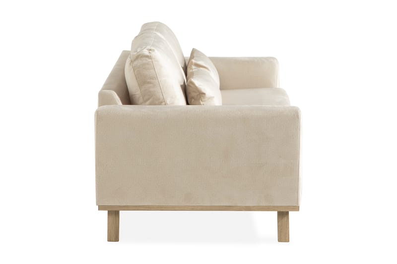 Copenhagen 3-sits Sammetssoffa - Beige - Möbler - Soffa - 3 sits soffa