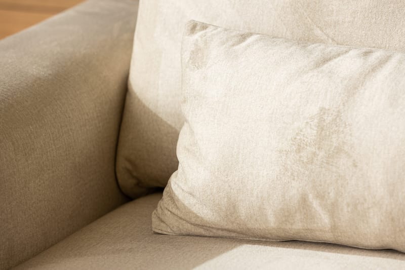 Copenhagen 3-sits Sammetssoffa - Beige - Möbler - Soffa - 3 sits soffa