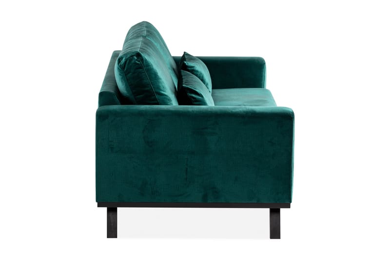 Copenhagen 3-sits Sammetssoffa - Grön - Möbler - Soffa - 3 sits soffa