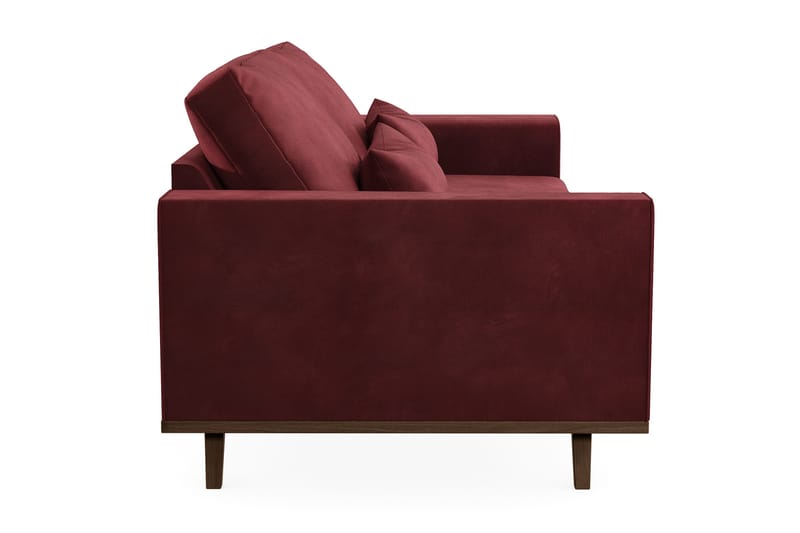 Copenhagen 3-sits Sammetssoffa - Lila - Möbler - Soffa - 3 sits soffa