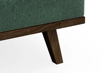 Copenhagen 3-sits Sammetssoffa - Mörkgrön - Möbler - Soffa - 3 sits soffa