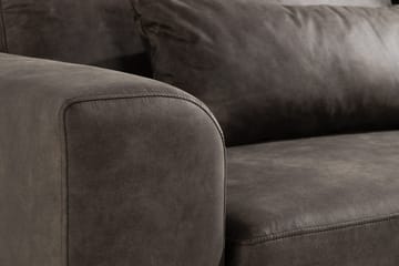 Copenhagen 3-sits Soffa i Konstläder - Mörkgrå - Möbler - Soffa - 3 sits soffa