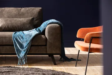 Copenhagen 3-sits Soffa i Konstläder - Mörkgrå - Möbler - Soffa - 3 sits soffa